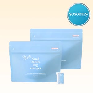 소소이지 미니 캡슐세제 섬유유연제 올인원 세탁세제 50개입, 썸머 브리즈, 2개