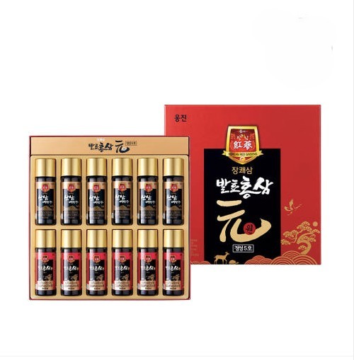 장쾌삼 발효홍삼 원 정성 5호 발효홍삼 원 50ml 6병 산삼배양근 50ml 6병