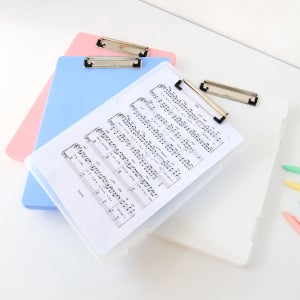 오아트 A4 클립보드 파일 케이스 색상 4종 택1 학습 준비물 서류 문서 홀더