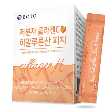 보뚜 <b>저분자 콜라겐C 히알루론산 피치</b> 2g x 30포