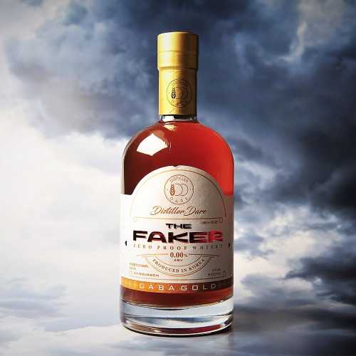 더페이커 가바 골드 500ml 무알콜 위스키 논알콜 음료