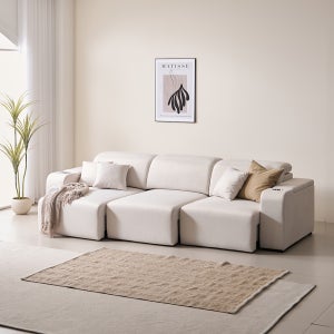 허밍트리 기획HM02 모션 슬라이드 무빙 독일오킨모터 리클라이너 4인소파