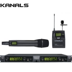 카날스 KANALS BK-3002 공연용 학교 체육관 최상급 2채널 무선마이크