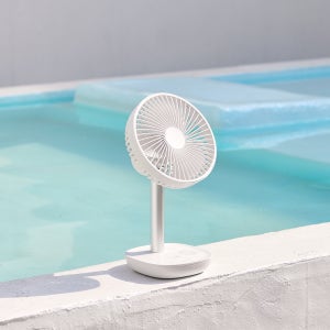 르젠 블루투스 스피커 무선 저소음 BLDC 탁상용 선풍기 LZF-BDF01