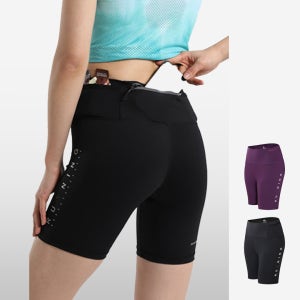 여성 4부 5부 러닝 레깅스 하이웨스트 바이커 쇼츠 러닝복