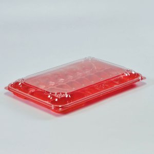 초밥 14칸 KS-014 적색 개당 396원 상하 300EA