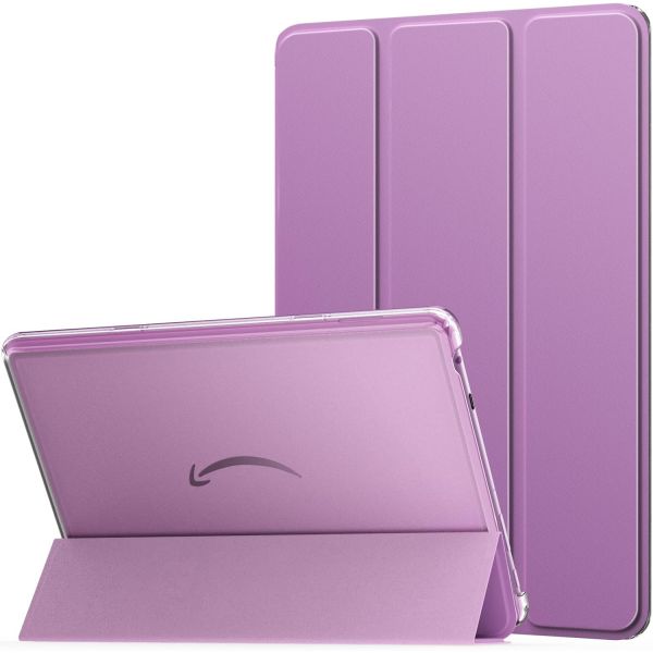 완전히 새로운 Amazon Kindle Fire HD 10 태블릿용 MoKo 케이스(13세대, 2023년 출시) 10.1인치, PU 가죽 트리플 스탠드 커버 파이어 태블릿 20