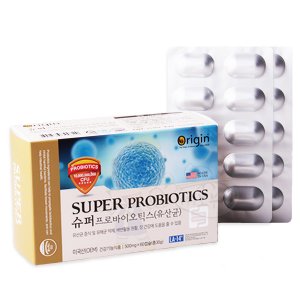 오리진 슈퍼 프로바이오틱스 100억 유산균 500mg x 60캡슐