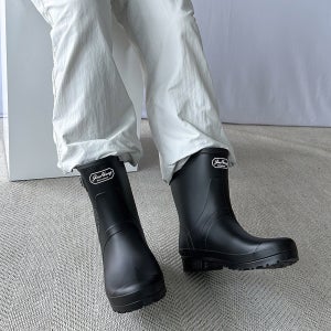 남자레인부츠 장마철신발 남자장화 방수신발