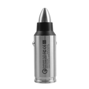 Coms 차량용 시가잭 충전기 USB 1포트 1port 퀵차지 QC 3.0지원 5V-3A 9V-2A 12V-1.5A 스마트폰 태블릿 고속 IB782