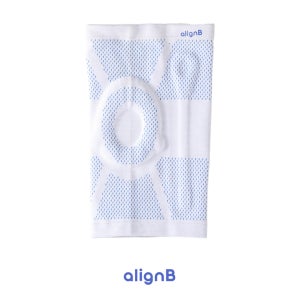 얼라인비 무릎 연골 보호대 슬개골 관절 노인 스프링 실리콘 테니스 등산 러닝 무릎보호대