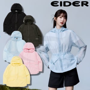 아이더 장원영 여성 여름 모노메쉬 바람막이 등산 경량 자켓 아웃도어 하이킹 홑겹 잠바