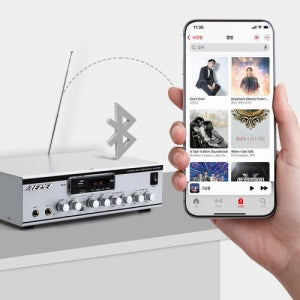 소형앰프 에펠 신제품 AP-200U2S 블루투스 2채널 디지털 앰프