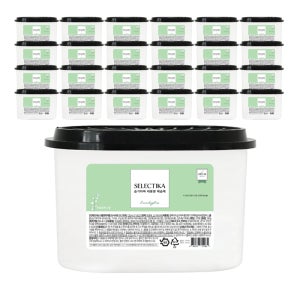 셀렉티카 습기타파 아로마오일 담아 향기나는 제습제 습기제거제 유칼립투스, 280g, 24개
