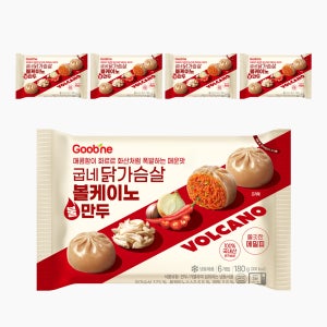 [굽네] 닭가슴살 볼케이노 불만두 180g 5팩