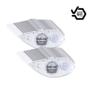 오피츄 투명 학생용 수정테이프 깔끔한 수정도구 화이트 BCT5055