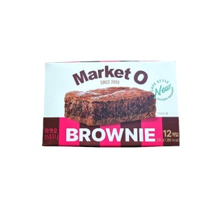 오리온 마켓오 브라우니 240g 12개입 8통