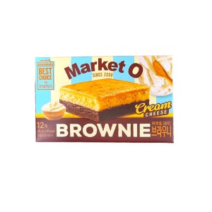 오리온 마켓오 크림치즈 브라우니 240g 12개입 4통