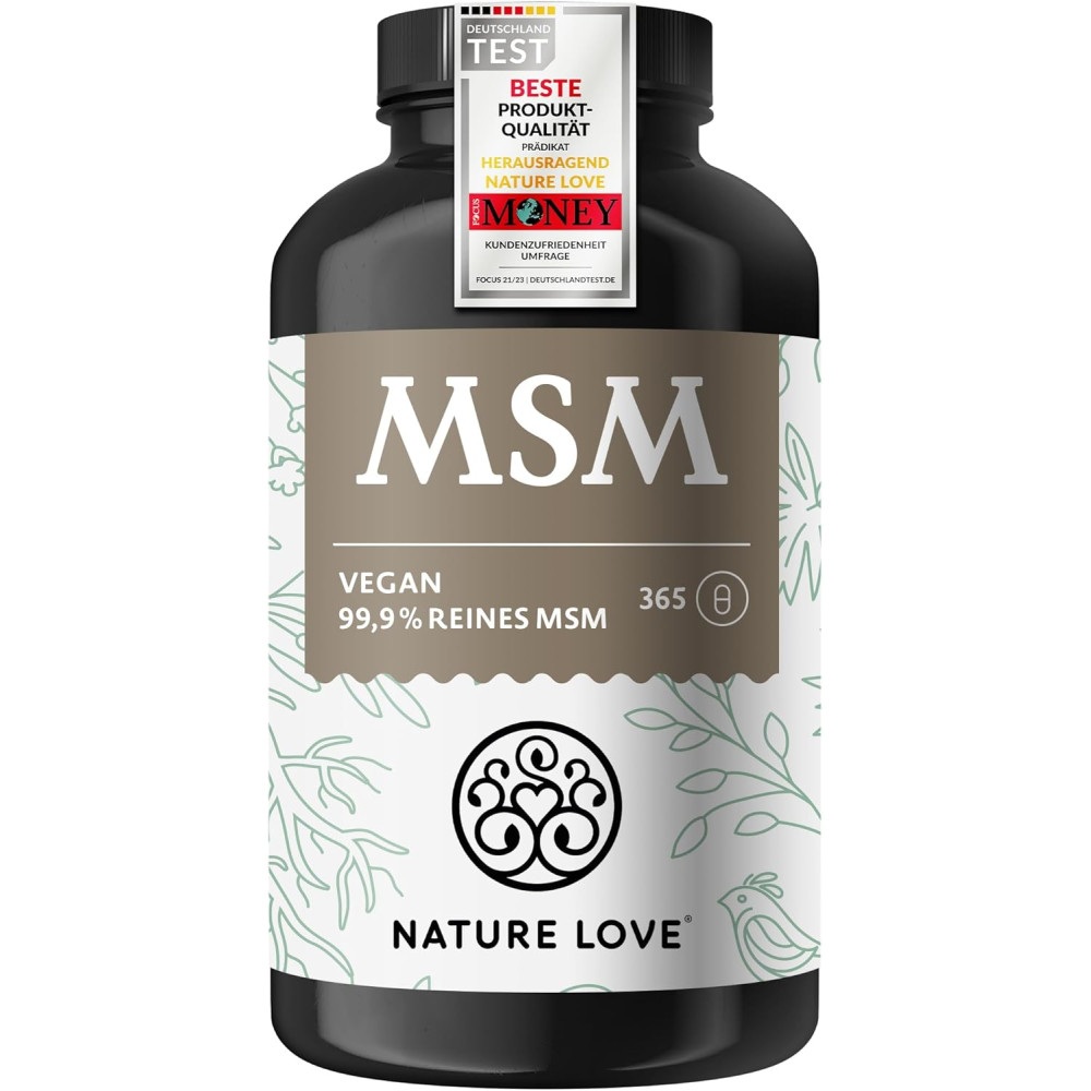 <b>네이처러브</b> NATURE LOVE <b>MSM</b> 1600mg 365캡슐