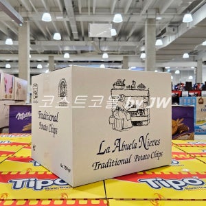 <b>코스트코</b> 라아부엘라 니에베스 수제 감자칩 과자 포테이토칩 대용량 수입 간식 150g 6개입