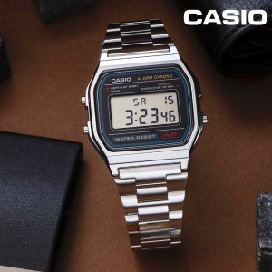 카시오 시계 다이아몬드 사각 K2tornado 전자 A158WA A159WA 1D N1