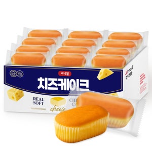노브랜드 소프트 한입 치즈케이크 빵 1box