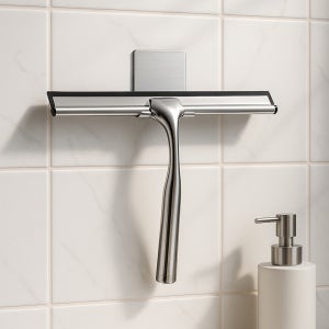 필굿리빙 304 스텐 욕실 스퀴지 스퀴즈 유리창 청소도구 물기제거