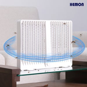 헤몬 버그트랩S 화이트 모기퇴치기 날파리 포충기 캠핑용 가정용 해충 퇴치기 포충등