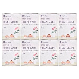 휴홈 뽑아쓰는 주방 일회용 수세미 30개입, 8개