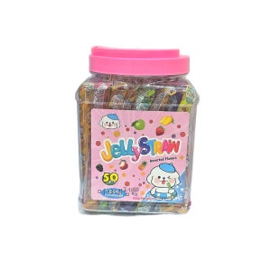 젤리 스트로우 50개입 1통 얼려먹는젤리