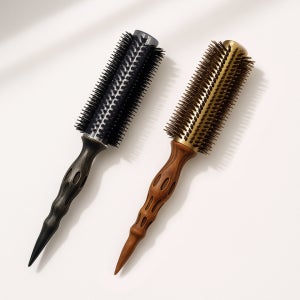 모네이처 프리미엄 헤어 롤빗 미용실용 퀵 열판 헤어롤 브러쉬