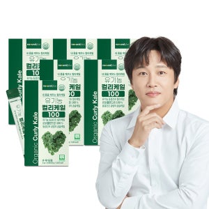 [총90포] 내츄럴플러스 차태현 유기농 컬리케일 100 폴란드산 동결건조 곱슬 2g 15포, 6개