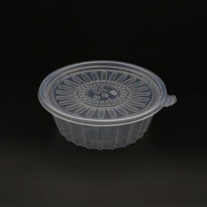 투명냉면용기(소) 400개세트 일회용 밀면 밀폐 포장 배달용기 여름철 포장그릇