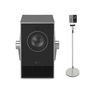 LG전자 시네빔 큐브 +전용스탠드+브라켓 풀패키지 레이저 4K 빔프로젝터 HU710PB