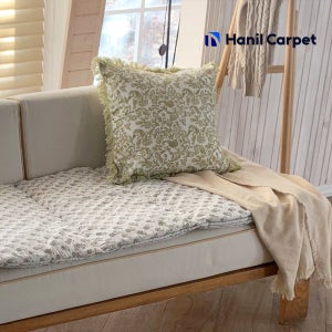 [한일카페트] 순면100% 도톰한 리벨로 소파패드 4인용 65x240