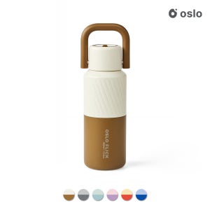 오슬로 플릭 스텐 원터치 손잡이 텀블러 380ml