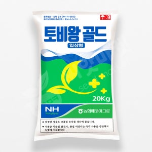 토비왕골드 20kg 펠렛 압축 가축분퇴비 토양개량 작물생육 유기농업자재 비료