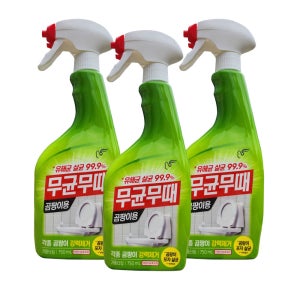 피죤 무균무때 곰팡이용 세정제 750ml 3개