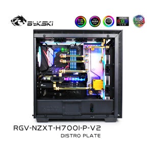 Bykski RGV-NZXT-H700I-P-V2 NZXT H700I 수로 보드 가이드 플레이트 솔루션