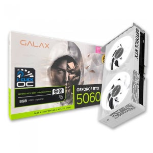 갤럭시 GALAX 지포스 RTX 5060 WHITE OC D7 8GB