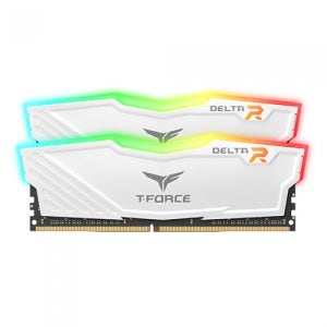 TeamGroup T-Force DDR4 16G PC4-28800 CL18 Delta RGB 화이트 (8Gx2)