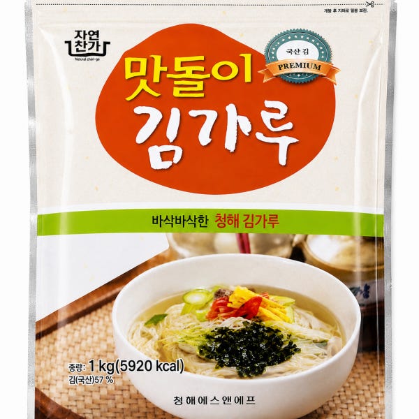 [온라인전용] 5봉 업소용 청해맛돌이 김가루1kg