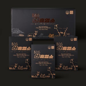 국내산 산흑염소 진액 흑마늘 담은 흑염소 엑기스 즙 30포