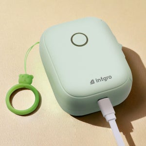 인트그로 네임스티커 감열식 미니 라벨프린터 T100