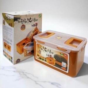 오이지 누름 통 독 김치 통, 9L, 1개