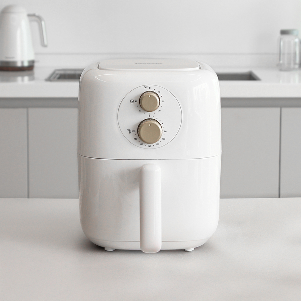 가정용 소형 에어프라이어 미니 에어프라이어 스텐받침포함