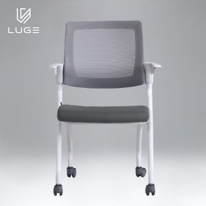 LUGE 루게 ST20 독서실 도서관 접이식 회의실용 강의실 수강의자 화이트/그레이