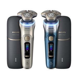 필립스 i9000 시리즈 프레스티지 울트라 전기면도기 UV 충전기 구성