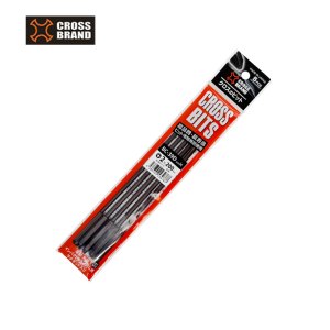 크로스 단면 비트 BC-39D 드라이버 이단 날 (+)2x200mm 5개