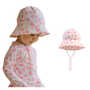 아기버킷햇 유아벙거지 썬캡 산책 모자 햇빛가리개 썬블럭햇